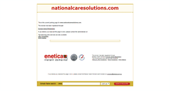 Desktop Screenshot of nationalcaresolutions.com